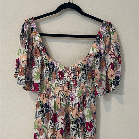 New ROXY WOMEN'S GOLDEN DAWN DRESS Small - Picture 2 of 9